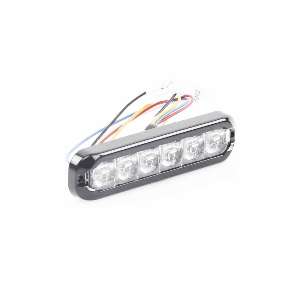 Perimeter Light, 12 Ultra Bright LEDs, Dual Color Red/Clear