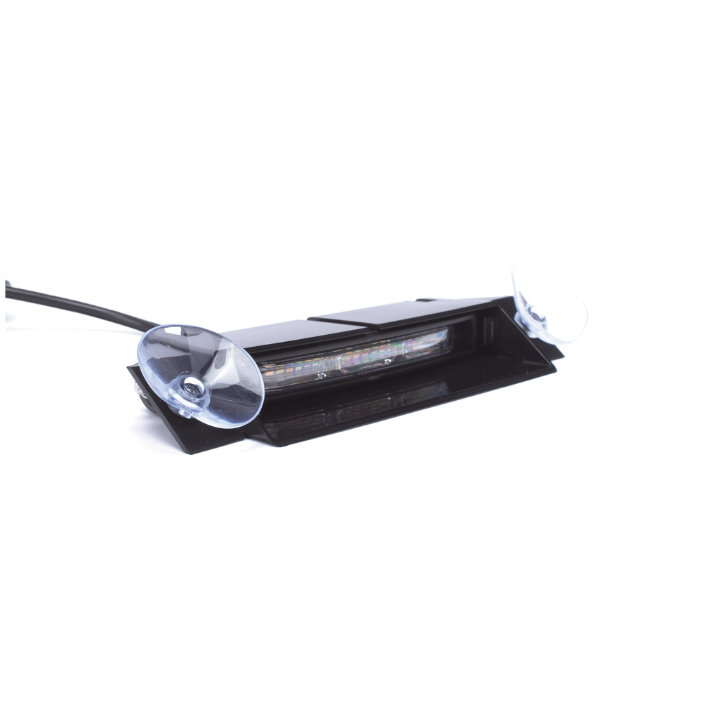 Dual-color Amber/Clear Visor Turn Signal Light with car plug