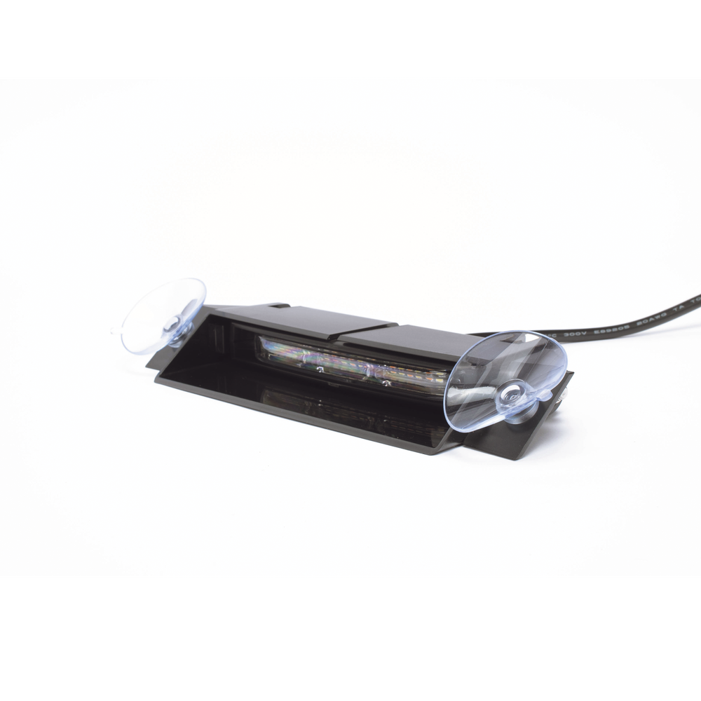 Dual-color Amber/Clear Visor Turn Signal Light with car plug