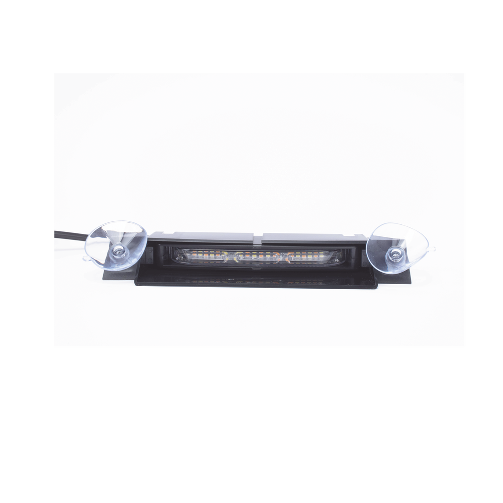Dual-color Amber/Clear Visor Turn Signal Light with car plug