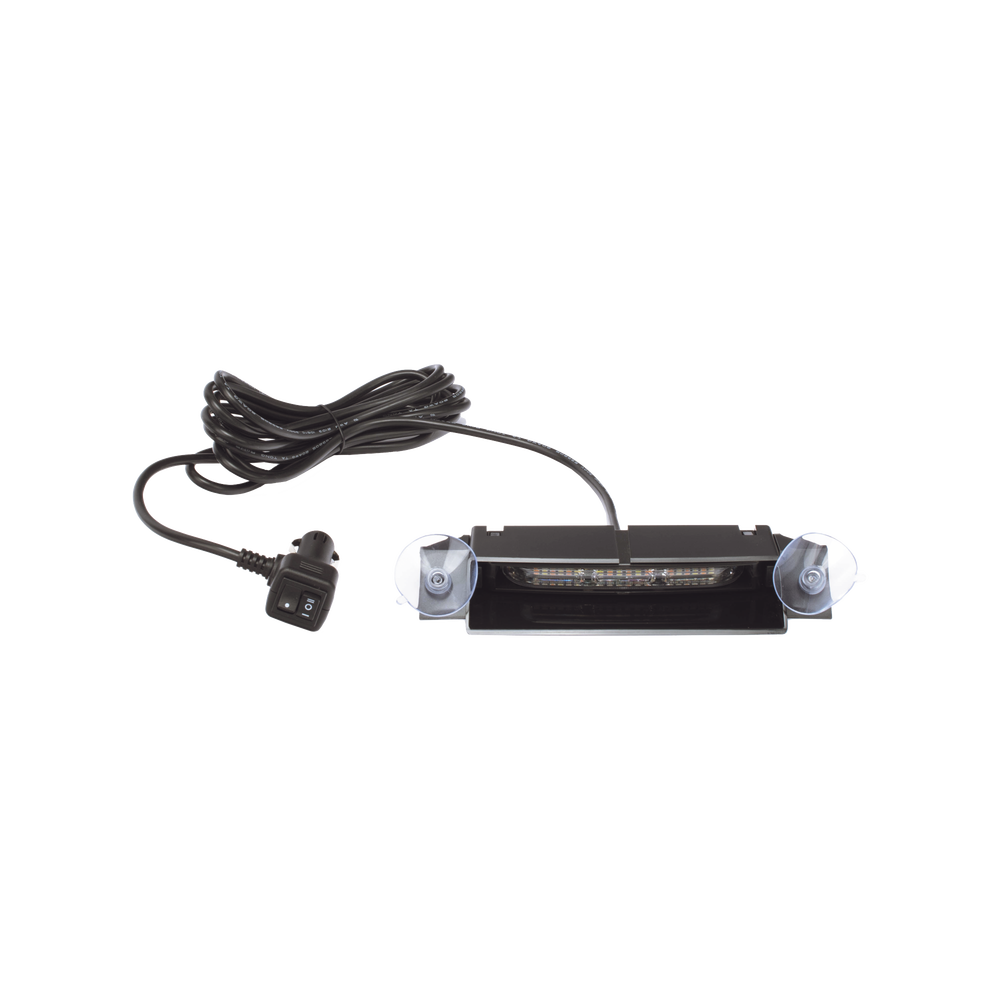 Luz Direccional de Visera, Dual color, Ámbar/Claro con enchufe para automóvil 