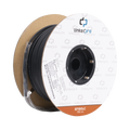 Carrete de Fibra Óptica Monomodo con conectores LC-LC Duplex, Reforzada con Kevlar, de 100 metros
