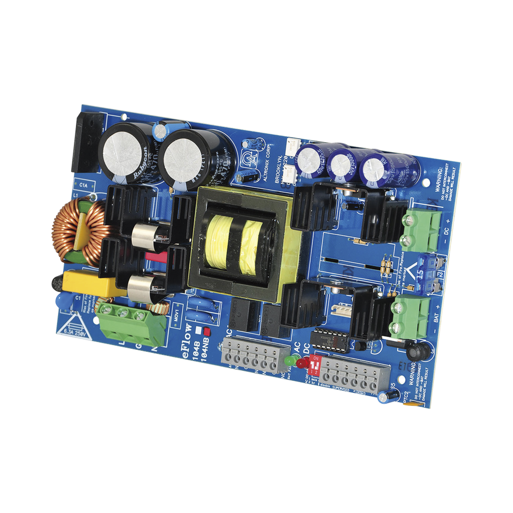 Cargador de fuente de alimentación, salida única, 24 VCC a 10 A, salida auxiliar, FAI, listo para LinQ2, 115 V CA, placa