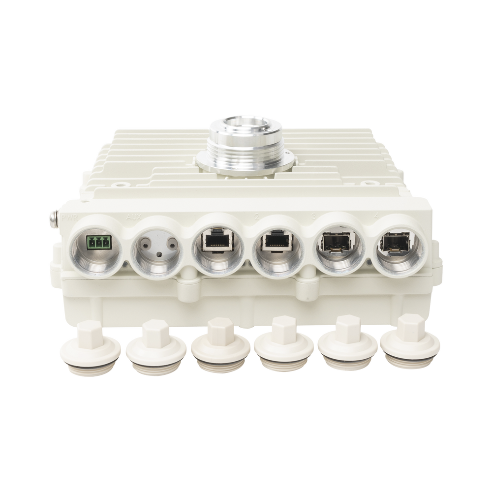 EtherHaul 1200TX Series ODU Radio, 700 MBPS, 2 X RJ45 GBE, 2 X SFP, 1 X POE-IN, 1
