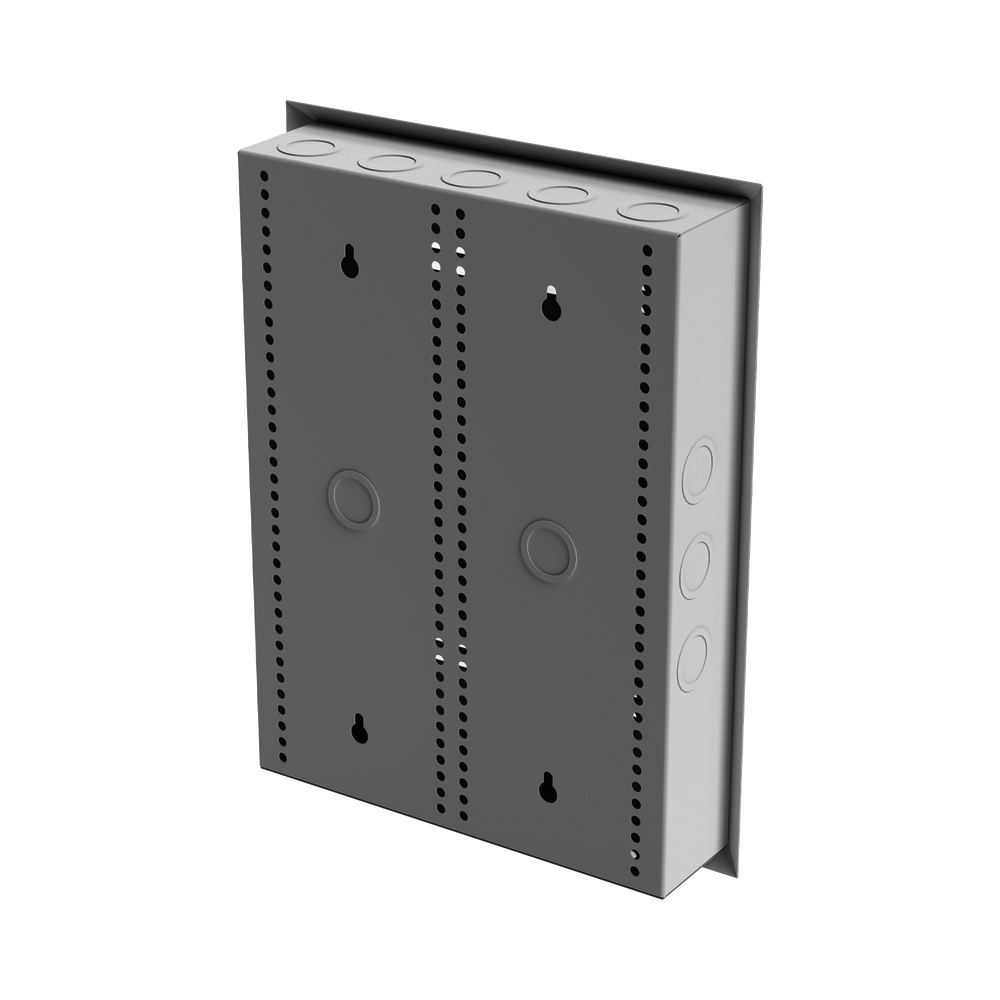 Gabinete de Medios de 19 Pulgadas de alto, para Empotrar en Pared (360 x 478 x 95 mm).
