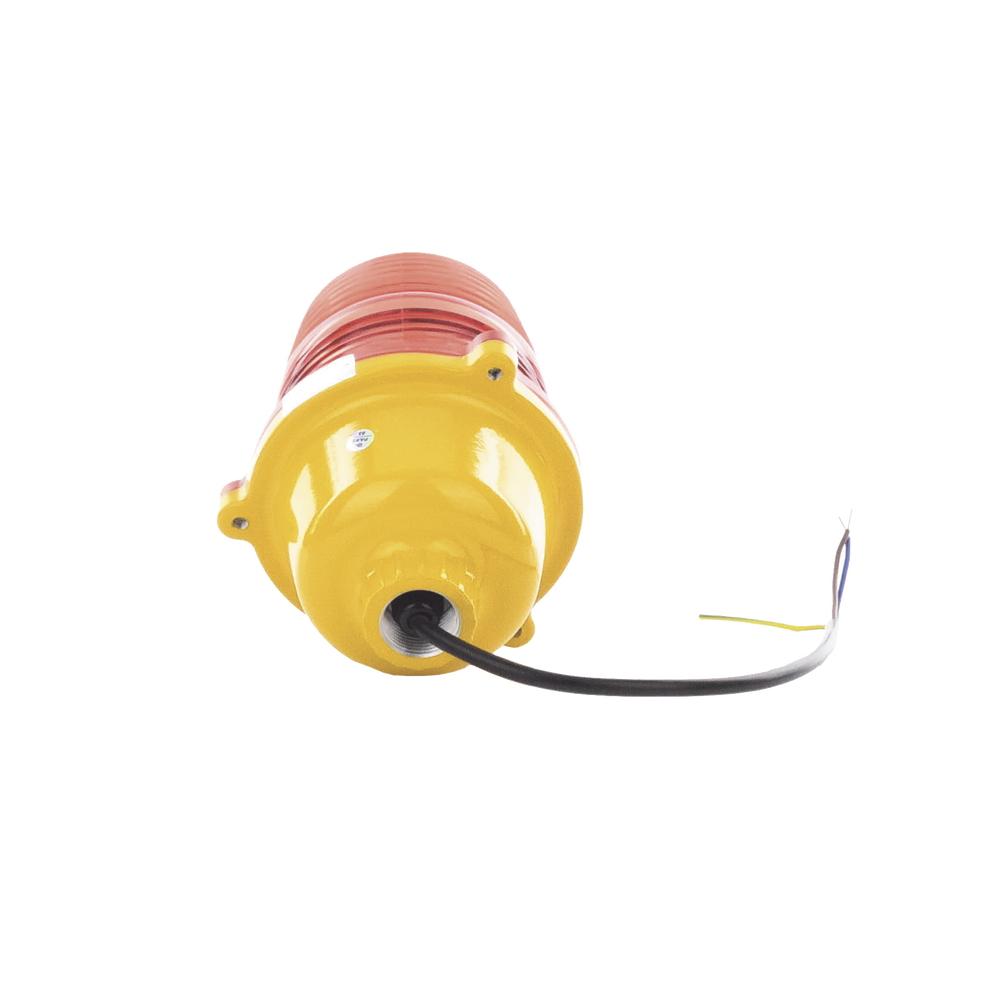 Red LED Obstruction Strobe (110 Vac Input) / Steady Light