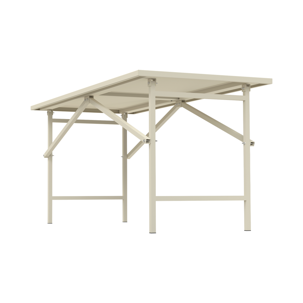 Mesa de Trabajo Plegable 100% para Trabajos Pesados (1832x791x813mm).