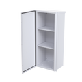 Gabinete Acero Galv. para 3 Bat. PL110D12. Puerta Sin Ventilación. Acc. de piso o poste No incluidos (400 x 1060 x 300mm).