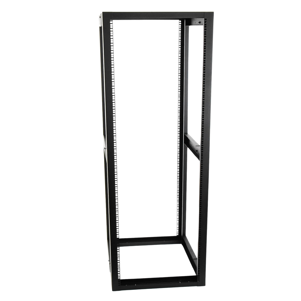 Standard 19" 4-Post Rack, Steel, 45 Units, Adjustable Depth.