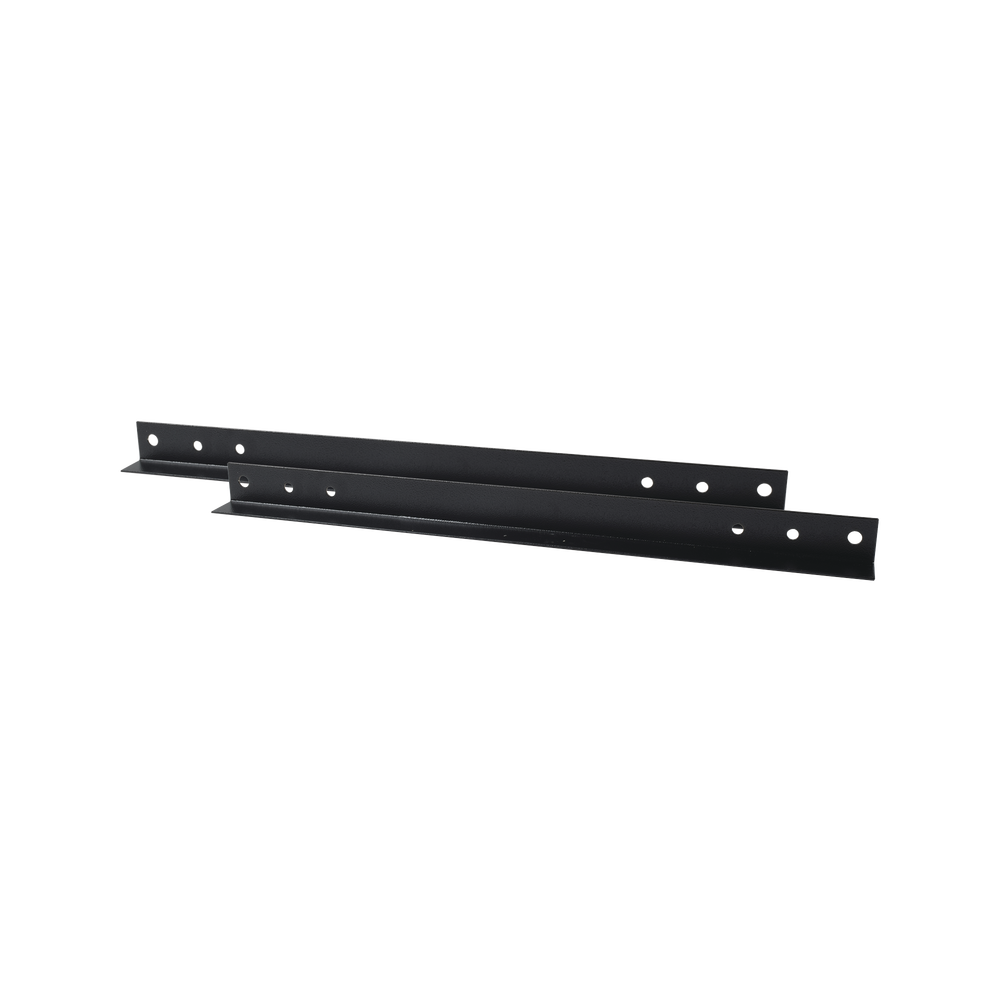Rack de 2 Postes, Estándar 19", 45 Unidades, Fabricado en Acero, Base "L" para Anclar a Piso.