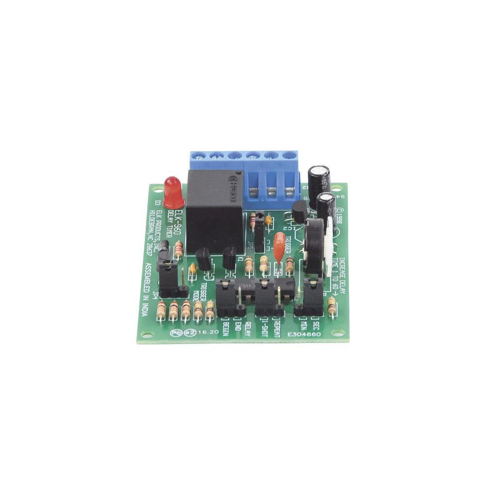 Relay with Timer.