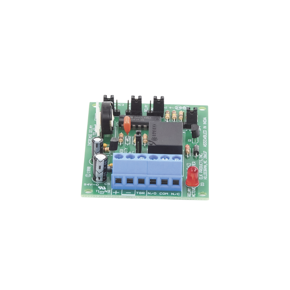 Relay with Timer.