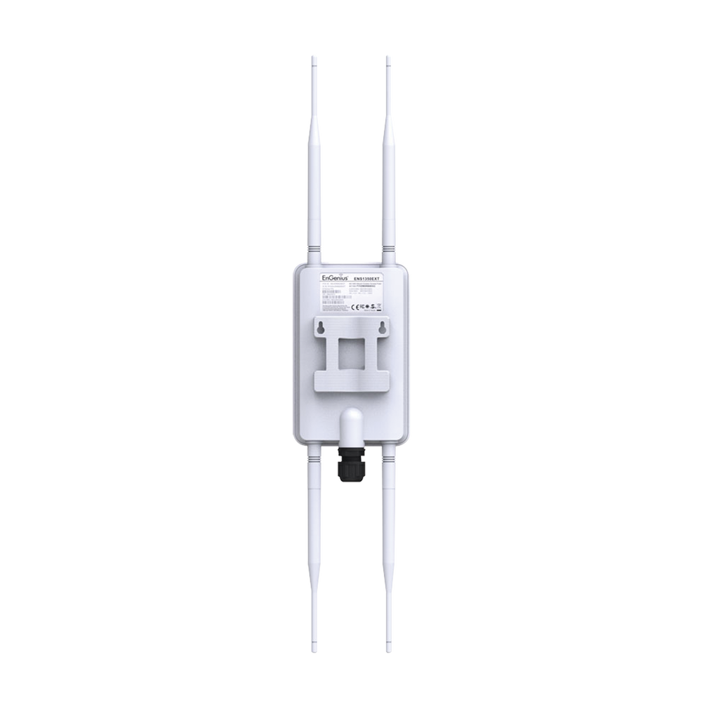 Outdoor WiFi Access Point, MU-MIMO 2x2, Dual Band 2.4 and 5 GHz, Up to 1267 Mbps, IP67 Protection Grade, 250+ Simultaneous Users