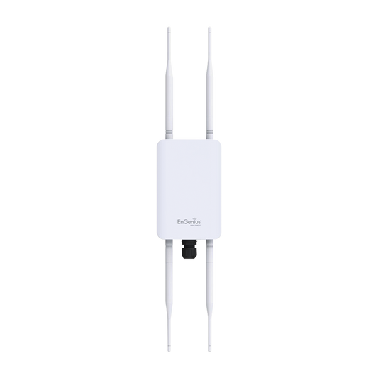 Punto de Acceso WiFi para Exterior, MU-MIMO 2x2, Doble Banda 2.4 y 5 GHz, Hasta 1267 Mbps, Grado de Protección IP67, 250+ Usuarios Simultáneos