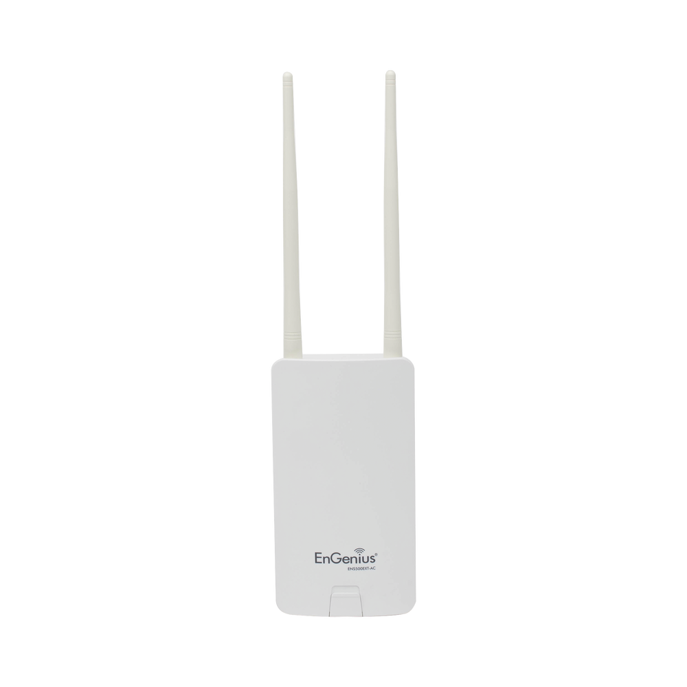 2x2 MU-MIMO WiFi Outdoor AC Access Point, Up to 867 Mbps on 5 GHz, Detachable 5 dBi Antennas, 2 Gigabit LAN Ports, Up to 400 mW Power