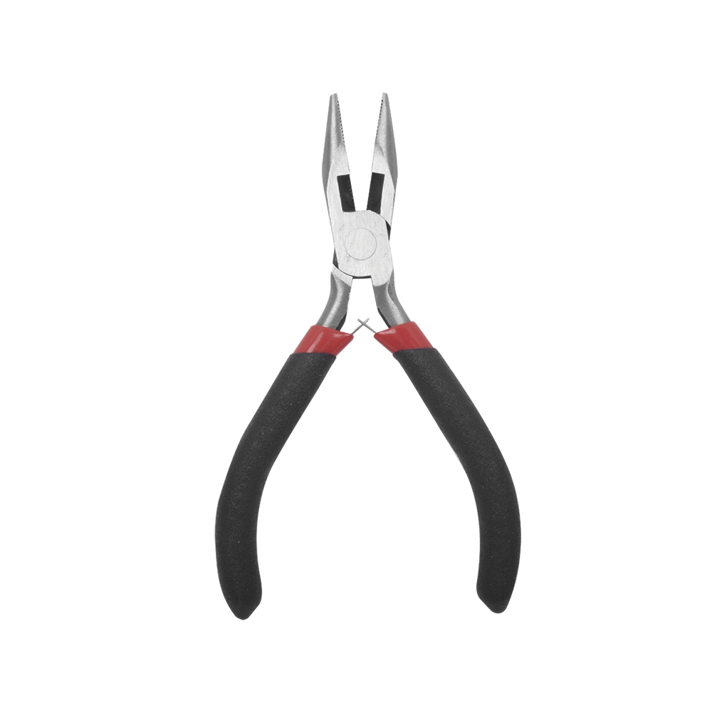 Juego de 3 Mini Pinzas de Corte de 5". Incluye: Pinza de Punta Redonda, Diagonal y Punta de Aguja.
