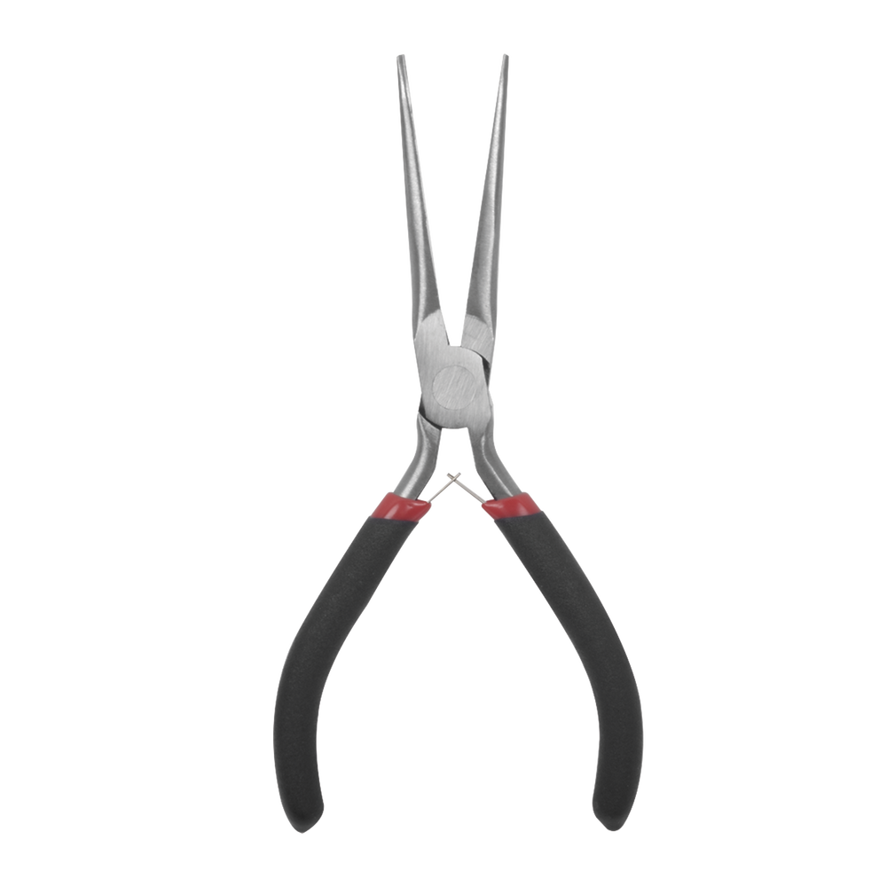 Juego de 3 Mini Pinzas de Corte de 5". Incluye: Pinza de Punta Redonda, Diagonal y Punta de Aguja.