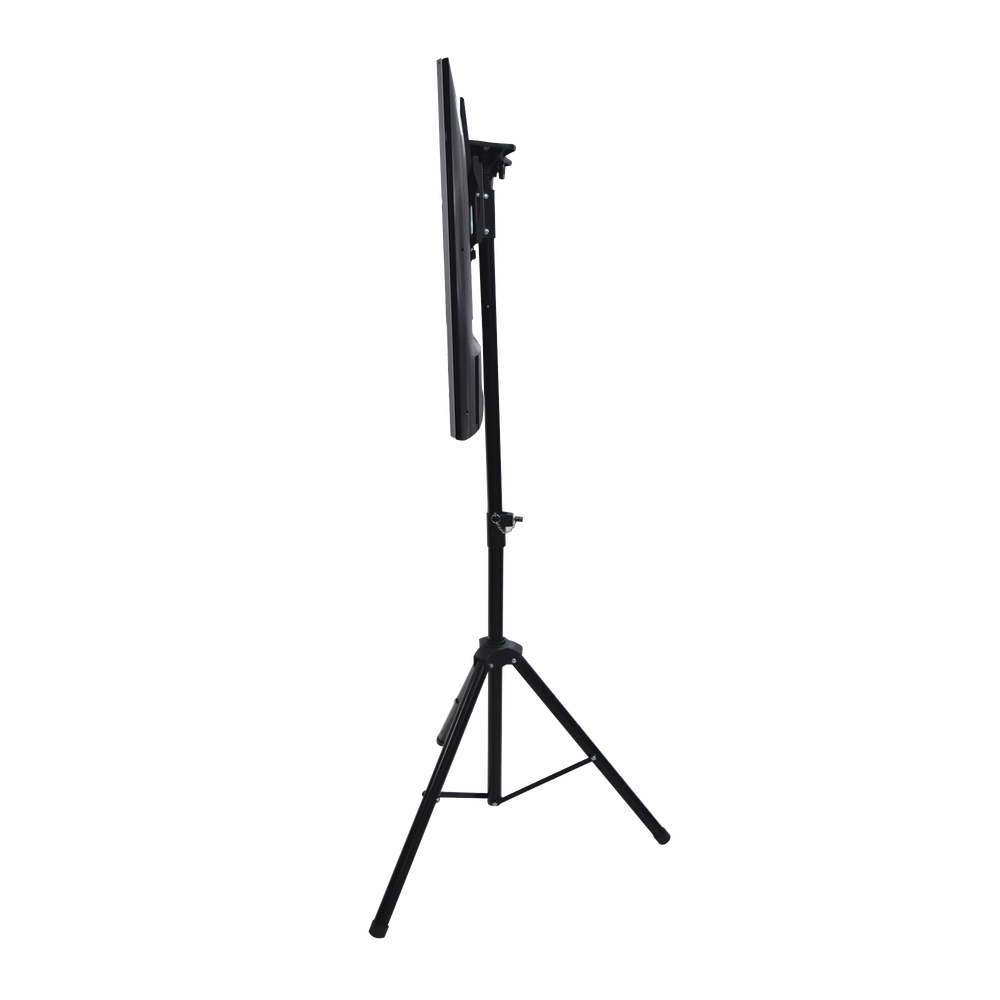 Trípode Portátil con Soporte de piso para Monitores de 32 a 65" / Vesa 600 x 400 / Acero / Montaje de 65 cm a 1 mt