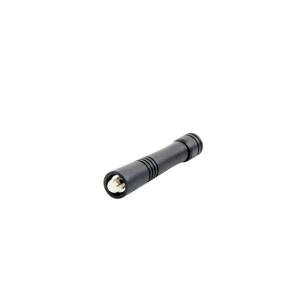 Antena UHF Helicoidal Recortada, 450-470 MHz, Versión Mejorada para Radios Portátiles Motorola y Kenwood TK-340/ 350/ 360/ 370 de Conector Rosca tipo Monopolo. 