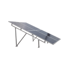 Aluminum mounting kit for a concrete roof or floor for a 2 x 2 40mm thick photovoltaic module array