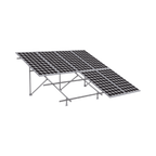 Montaje de aluminio en techo o piso de concreto para  arreglo 2 x 4  módulos fotovoltáicos línea Starter