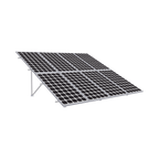 Montaje de aluminio en techo o piso de concreto para  arreglo 2 x 4  módulos fotovoltáicos línea Starter