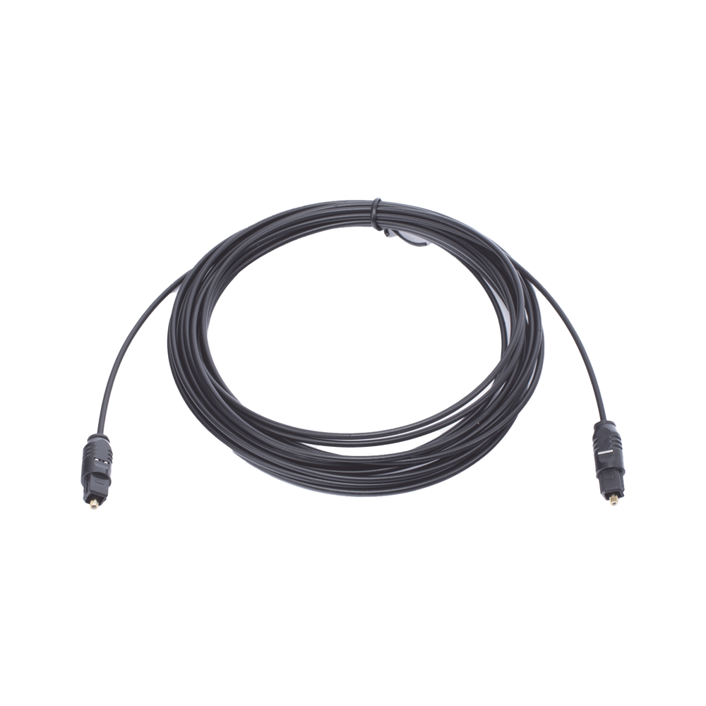 4.6m Toslink Fiber Optic Cable, Ideal for Sending Digital Audio for High-Quality Systems, Compatible with VSSL Amplifiers
