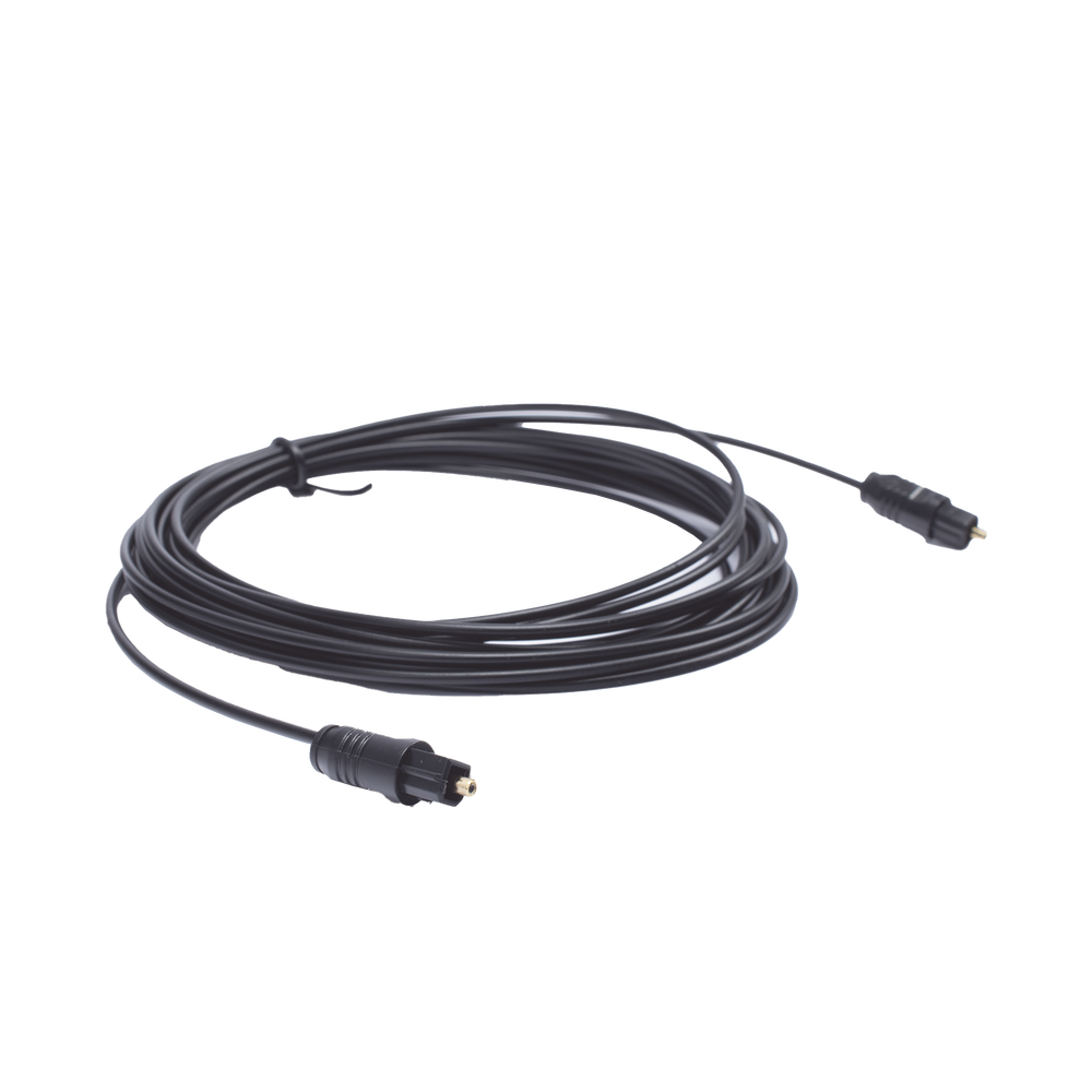 4.6m Toslink Fiber Optic Cable, Ideal for Sending Digital Audio for High-Quality Systems, Compatible with VSSL Amplifiers