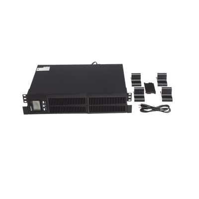 UPS de Topología On-Line Doble Conversión / Capacidad de 1KVA / 900W /Entrada y Salida de 120 Vca / Clavija de Entrada N
