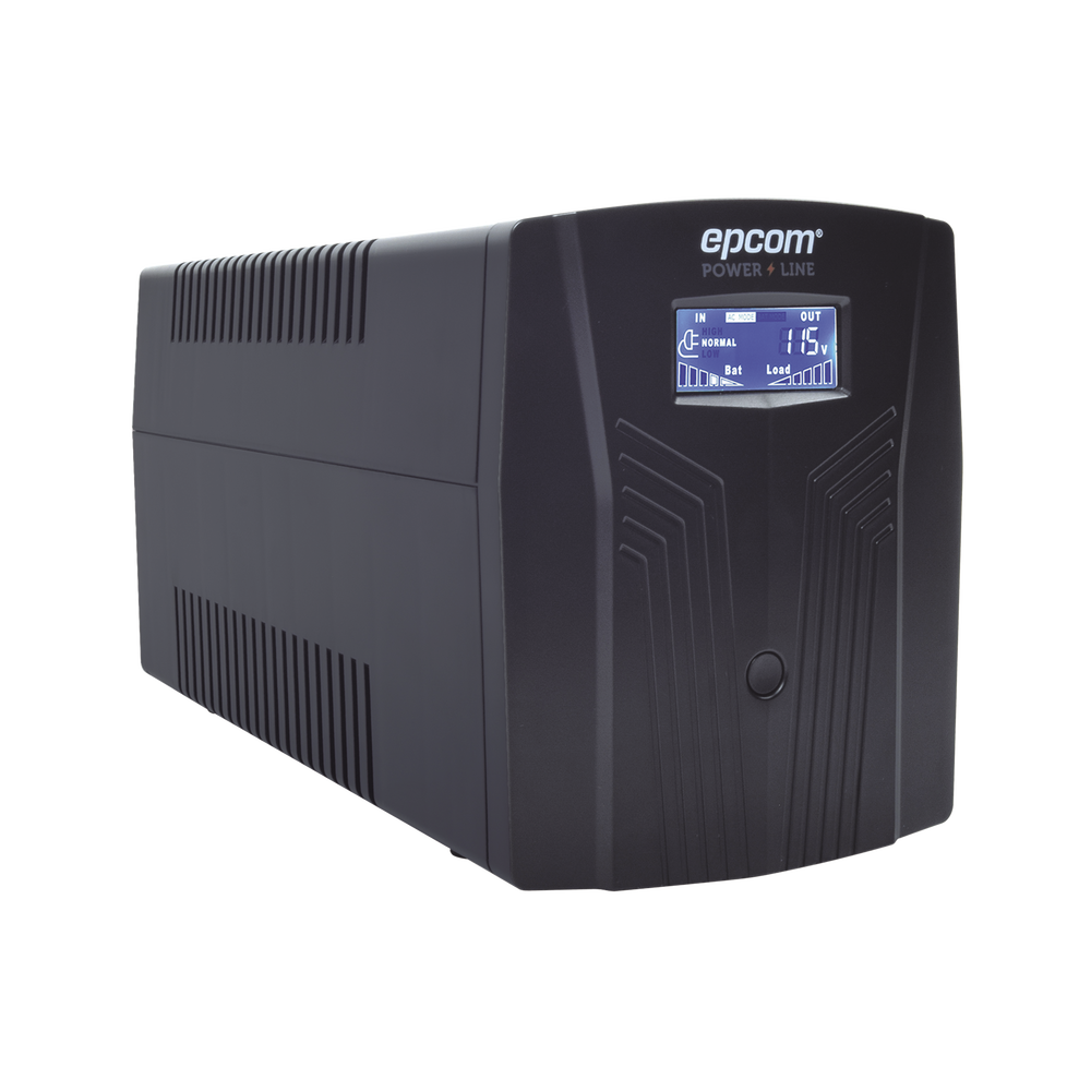 UPS de 1500VA/900W /Entrada y Salida 220 Vca / Topología Línea Interactiva /  Regulador de Voltaje AVR 80-150 Vca / Clavija NEMA 5-15P / 6 Tomas NEMA 5-15R