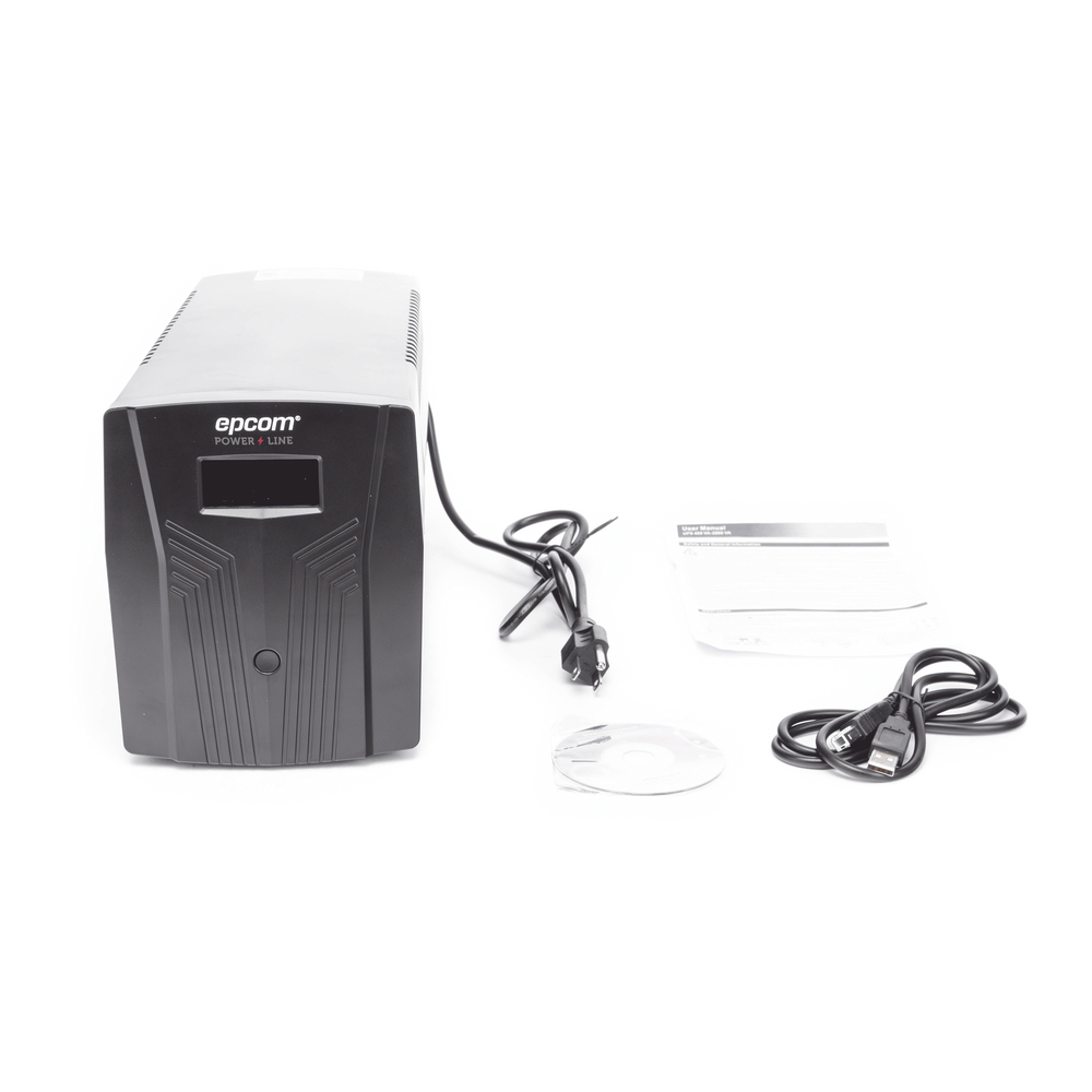 UPS de 1500VA/900W /Entrada y Salida 220 Vca / Topología Línea Interactiva /  Regulador de Voltaje AVR 80-150 Vca / Clavija NEMA 5-15P / 6 Tomas NEMA 5-15R