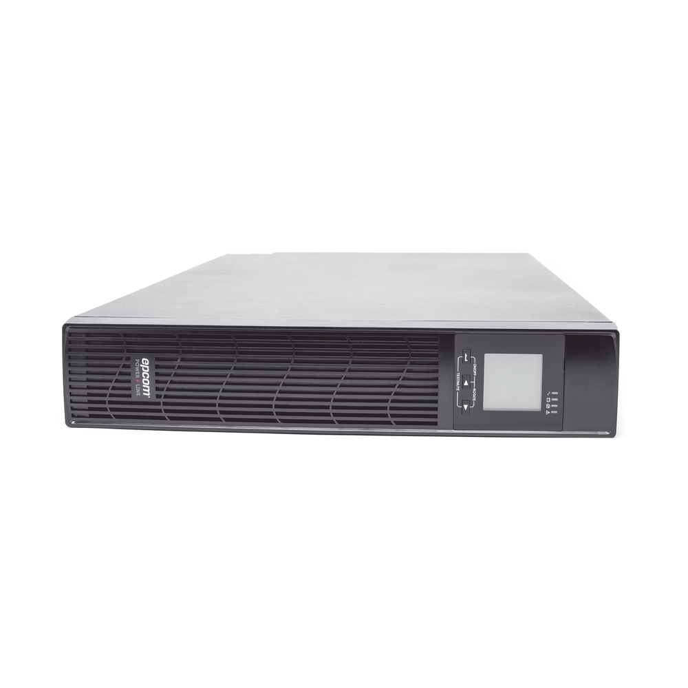 2000VA/1800W UPS / On-Line Double Conversion Topology / 220 Vac Input and Output / NEMA 5-20P Input Plug / Configurable LCD Display / Rack/Tower Format