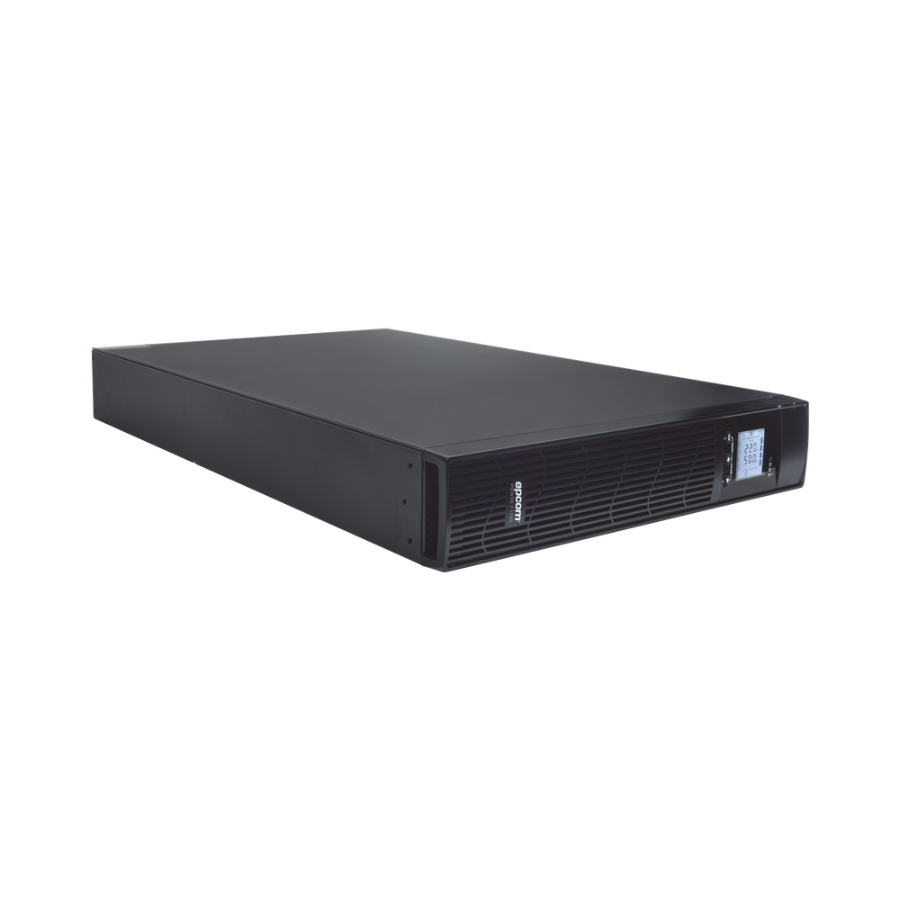 2000VA/1800W UPS / On-Line Double Conversion Topology / 220 Vac Input and Output / NEMA 5-20P Input Plug / Configurable LCD Display / Rack/Tower Format