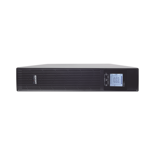 UPS de 3000VA/2700W / Topología On-Line Doble Conversión / Entrada y Salida de 220 Vca / Clavija de Entrada NEMA 5-30P / Pantalla LCD Configurable / Formato Rack/Torre