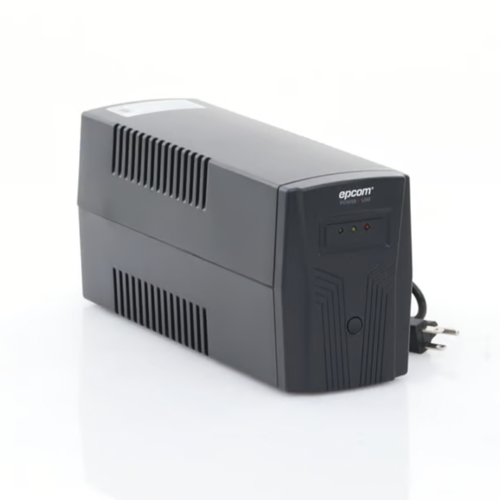 UPS de 600VA/360W / Topología Línea Interactiva / Entrada y Salida 120 Vca / Clavija NEMA 5-15P / 4 Tomas NEMA 5-15R