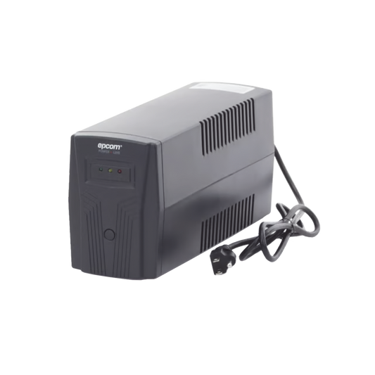 UPS de 850VA/510W / Topología Línea Interactiva / Entrada y Salida 120 Vca / Regulador de Voltaje AVR 80-150 Vca / Clavija NEMA 5-15P / 4 Tomas NEMA 5-15R