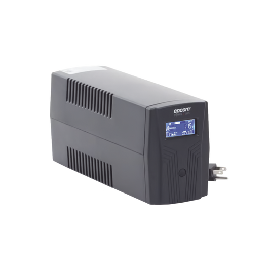 UPS de 850VA/510W / Topología Línea Interactiva / Entrada y Salida 120 Vca / Clavija NEMA 5-15P / 6 Tomas NEMA 5-15R