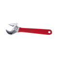 Llave ajustable de 10" con mango de plástico