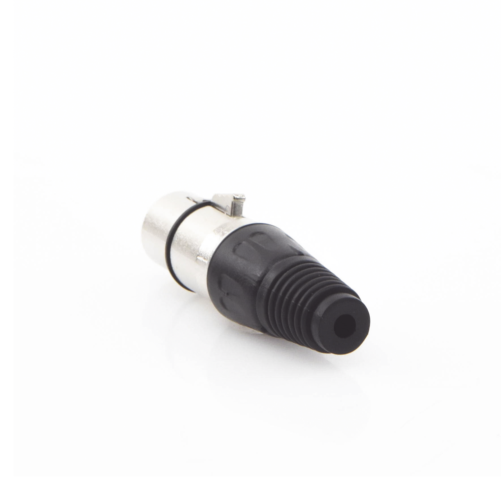 3-Pin Female XLR Connector, Ideal for Microphone Connections, Mixers, Professional Audio Equipment