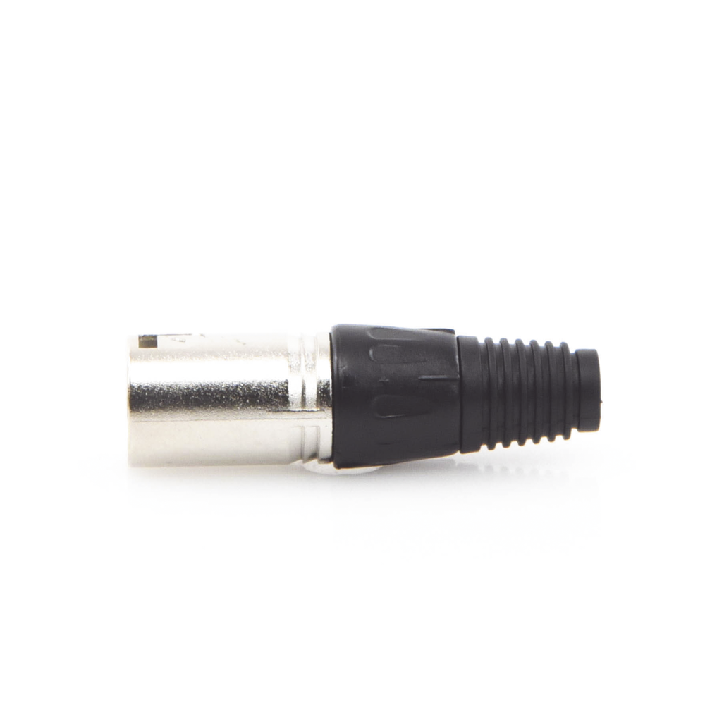 3-Pin XLR Male Connector, Ideal for Microphone Connections, Mixers, Professional Audio Equipment