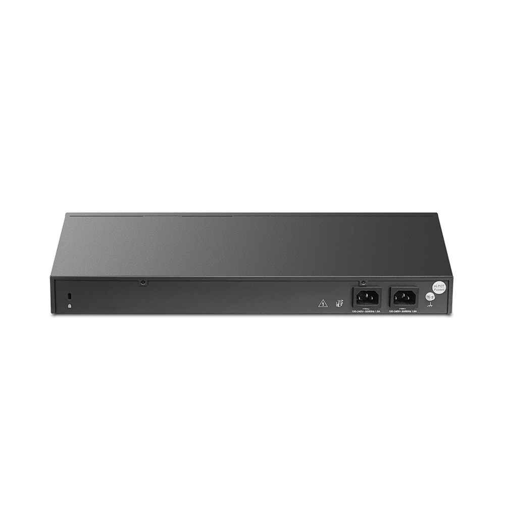 Router VPN - SDN Multi-WAN 10G / 1 puerto WAN SFP+ 10G / 1 puerto WAN/LAN SFP+ 10G / 1 puerto WAN/LAN SFP 1G / 8 puertos LAN/WAN / 2.3 Millones Sesiones Concurrentes / Administración Centralizada OMADA SDN.