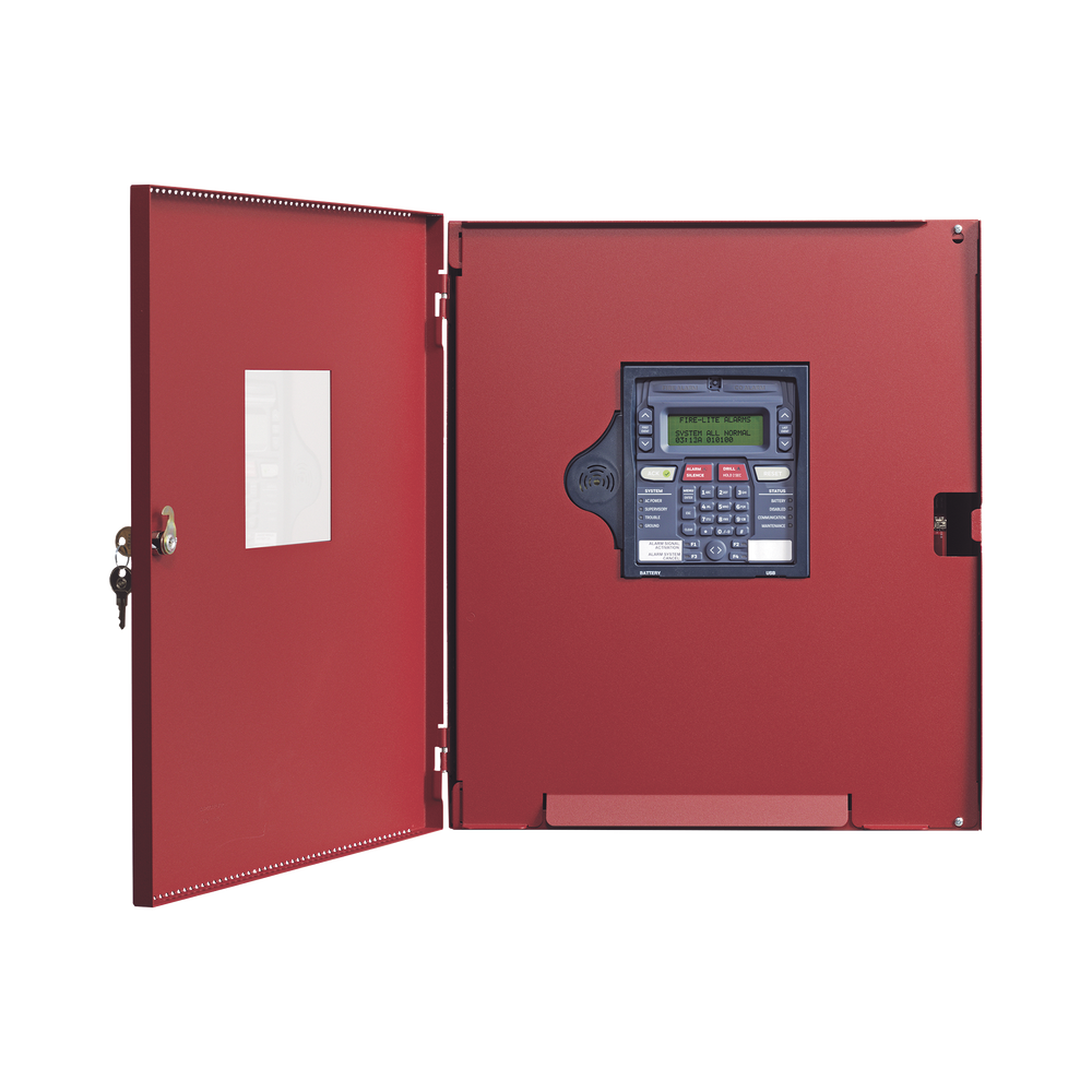 Addressable Fire Detection Panel / 198 Points: 99 Detectors and 99 Modules / 4 NACs / With Communicator