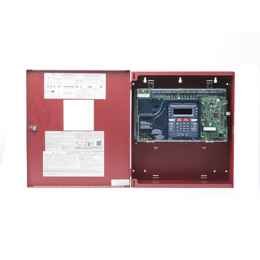 Addressable Fire Detection Panel / 198 Points: 99 Detectors and 99 Modules / 4 NACs / With Communicator