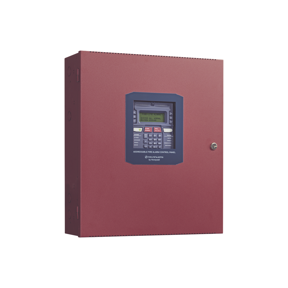 Addressable Fire Detection Panel / 50 Points in Any Combination of Detectors and Modules / 2 NACs / No Communicator