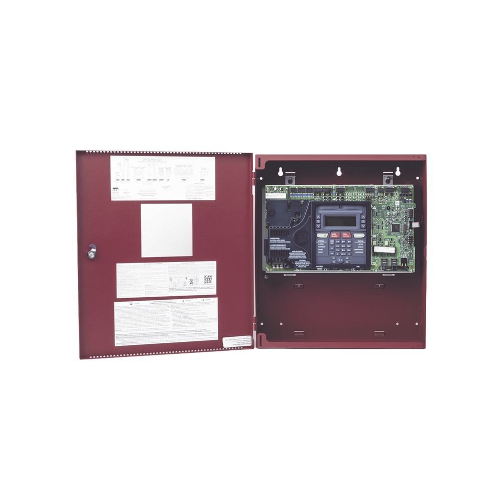 Addressable Fire Detection Panel / 50 Points in Any Combination of Detectors and Modules / 2 NACs / No Communicator