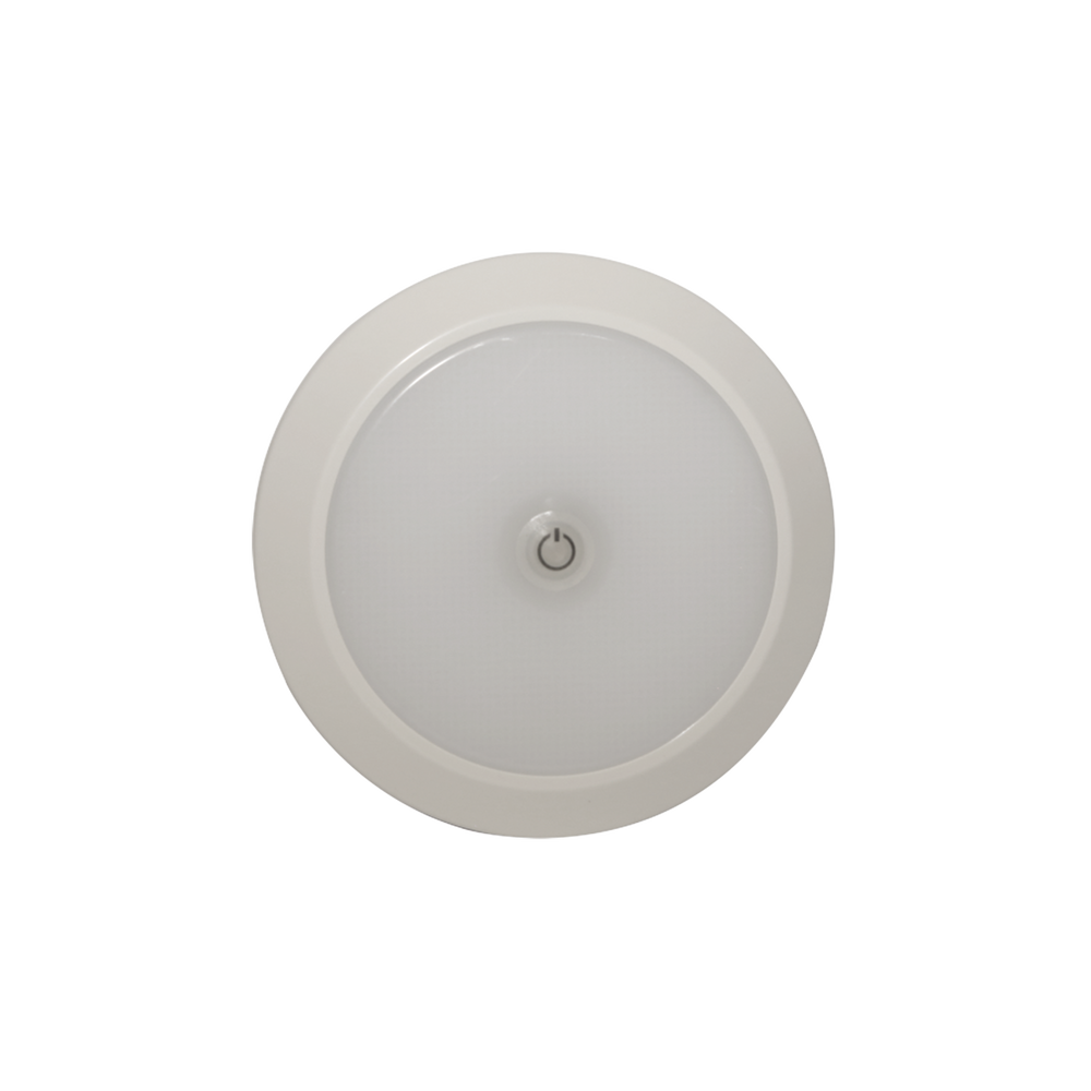 Luz para Interior LED Circular, 5.5", 12-24 Vcd, blanca