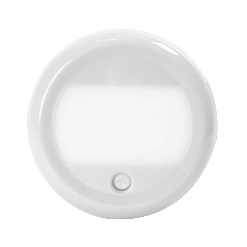 Luz de cortesía circular LED para iluminación de interiores con sensor de movimiento PIR