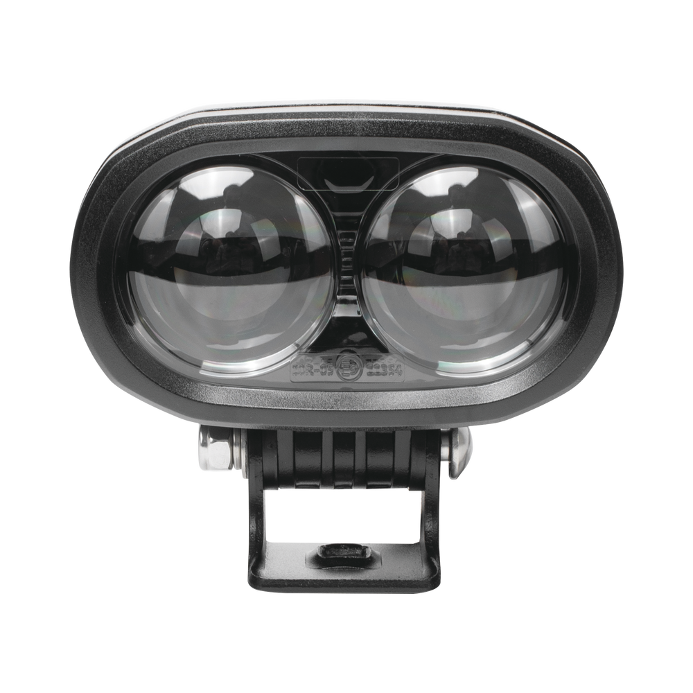 Luz LED de advertencia peatonal de punto azul para montacargas y vehiculos