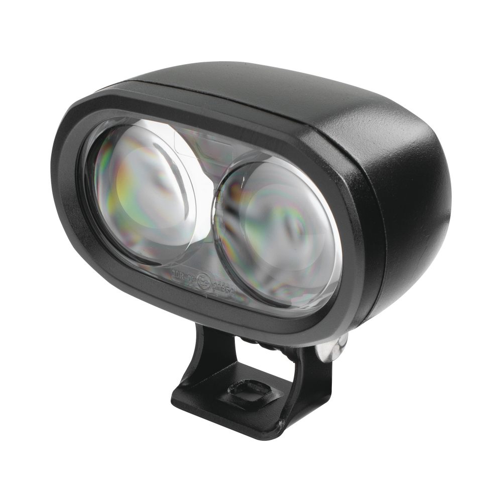 Luz LED de advertencia peatonal de punto azul para montacargas y vehiculos