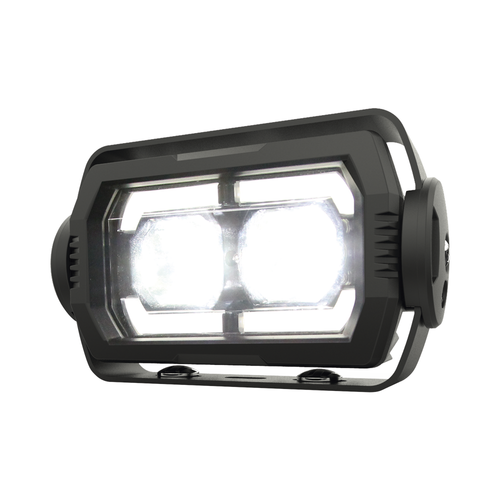 Luz de trabajo de uso rudo, con luz diurna (DLR),  1600 lúmenes,  multifuncional